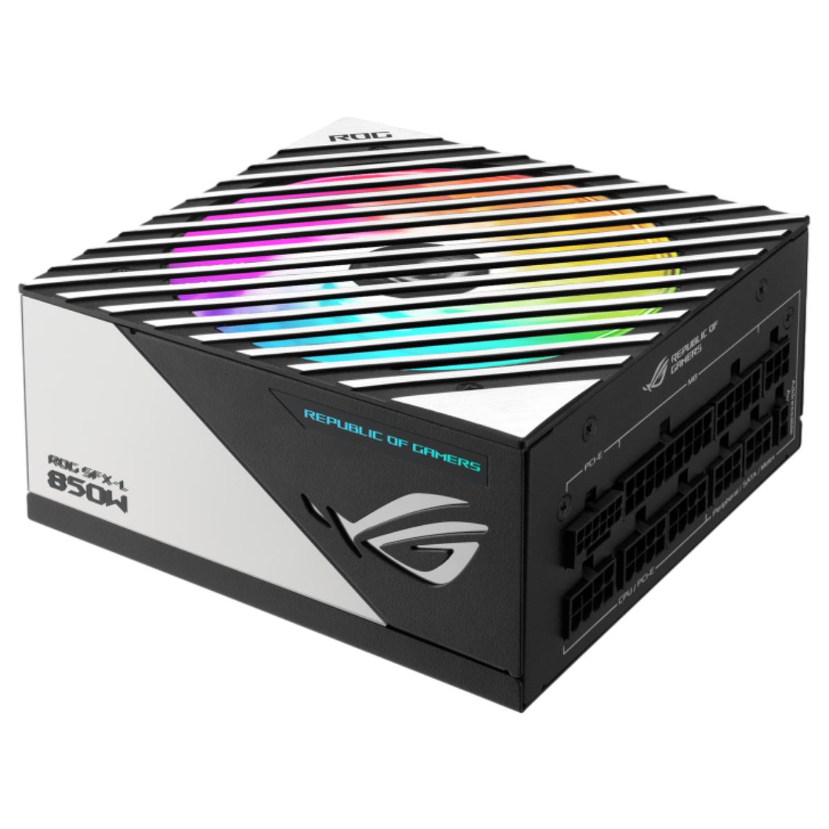 华硕 ROG 洛基 额定850W 白金全模组 ATX3.0 SFX-L电源 黑